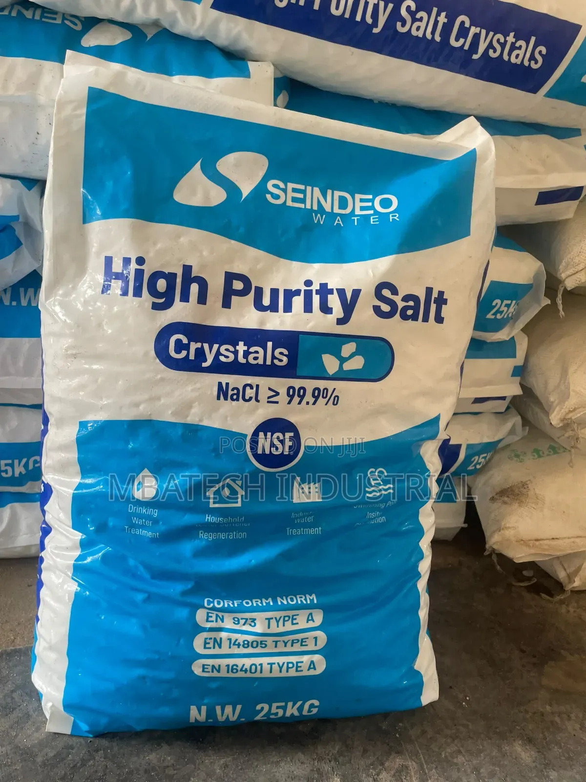 Water Softener Crystal Sodium Chloride