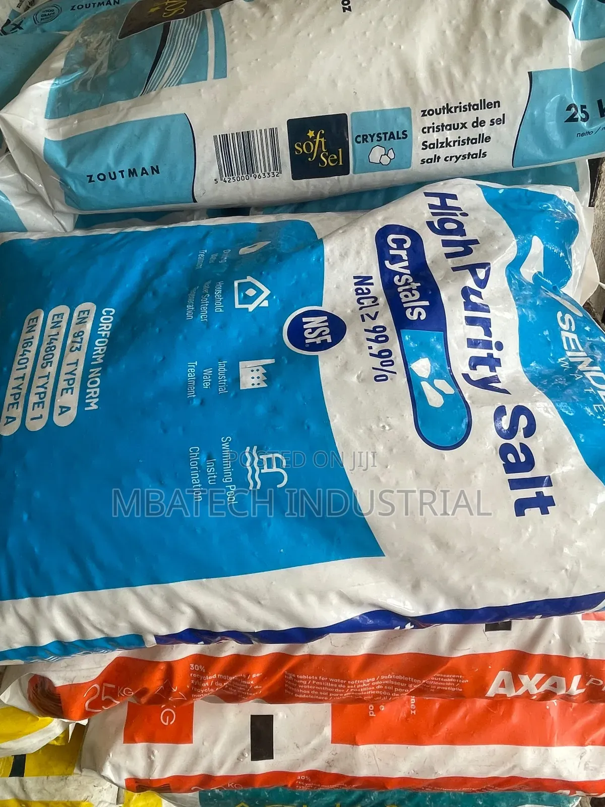 Water Softener Crystal Sodium Chloride