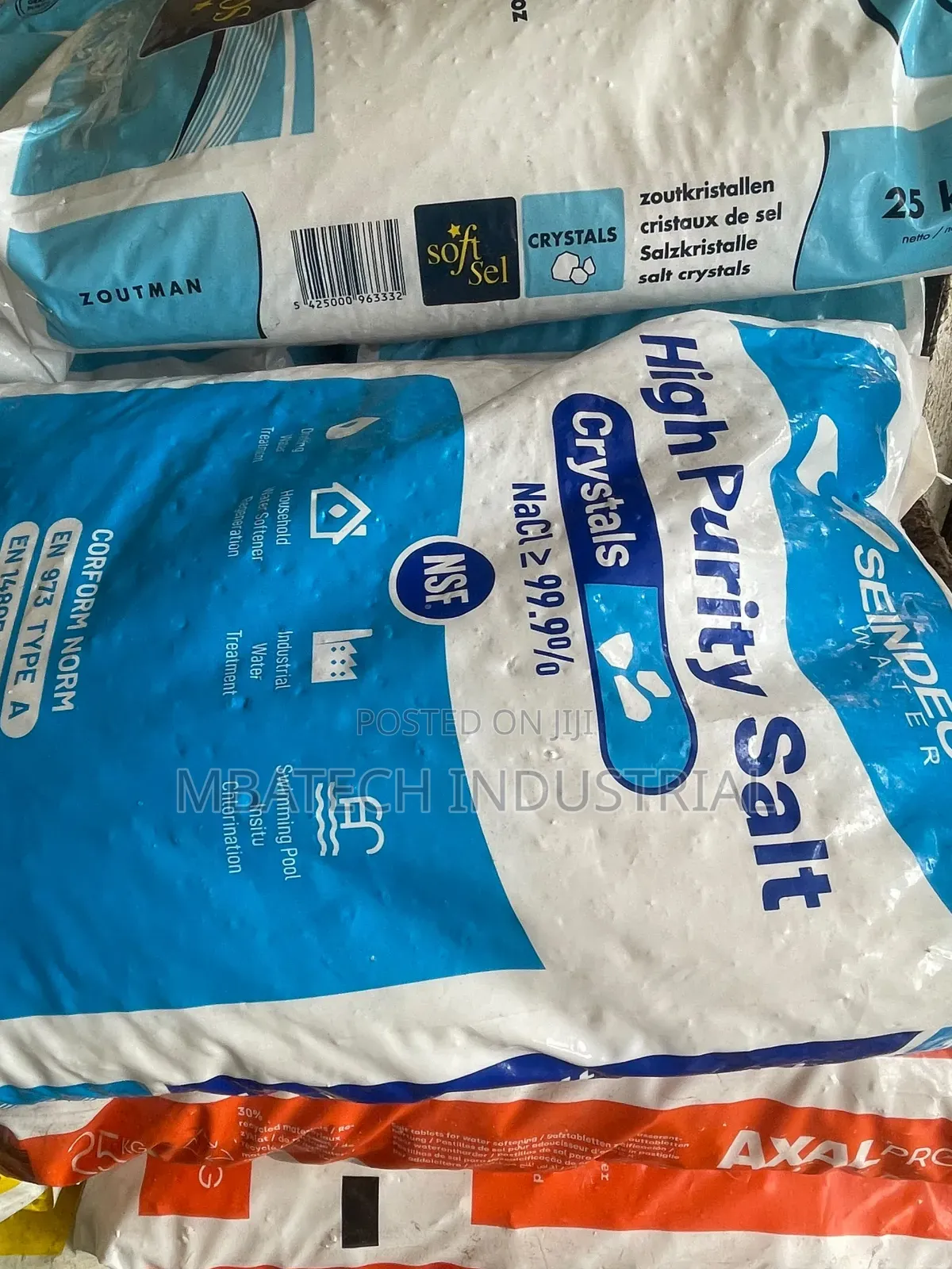Water Softener Crystal Sodium Chloride