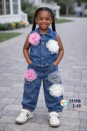 1-8yrs Kids Brandnew High Quality Premium Luxury Designer 2pcs Set