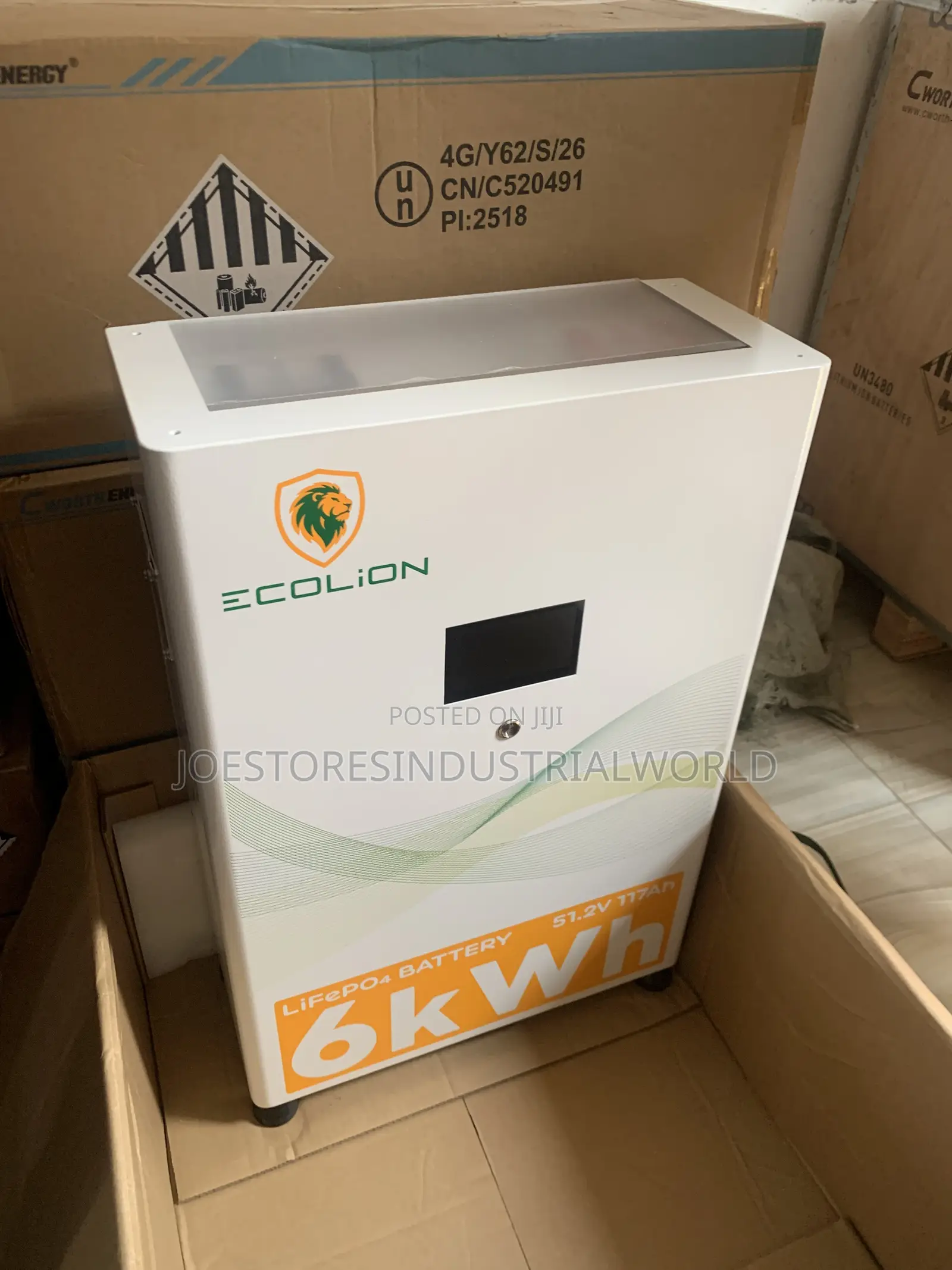6kwh Ecolion Lithium Ion Battery 48v