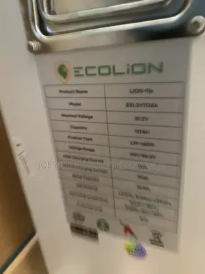 6kwh Ecolion Lithium Ion Battery 48v