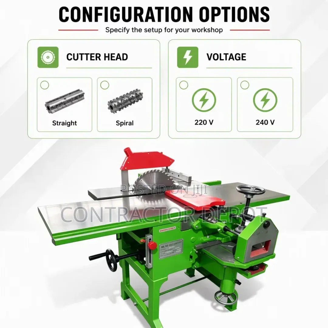 Table Multifunction Woodworking Machine With 1 Year Warranty