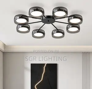 Nordic Glass Ceiling Chandelier Indoor Living Room Bedroom Light