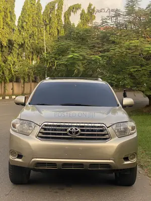 Toyota Highlander Limited 2009 Gold