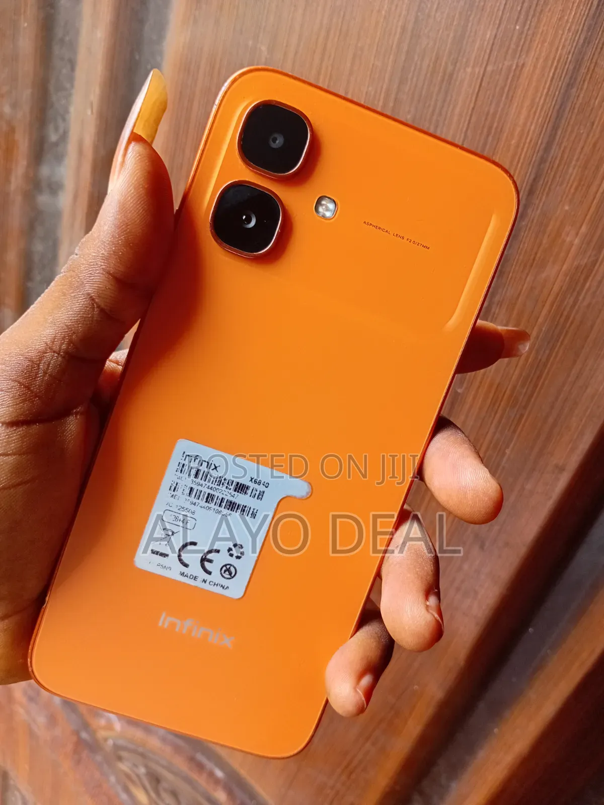 Infinix Smart 20 128 GB Orange