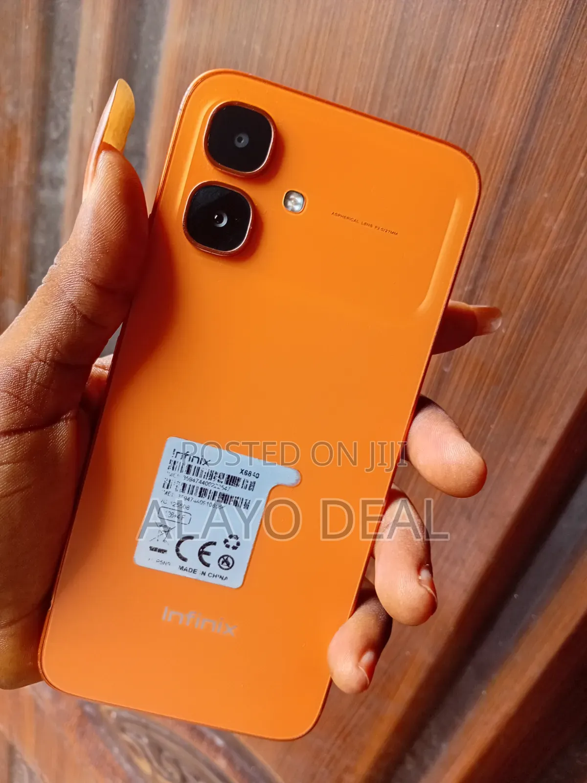 Infinix Smart 20 128 GB Orange