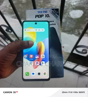 Tecno Pop 10C 64 GB White
