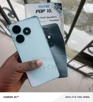 Tecno Pop 10C 64 GB White