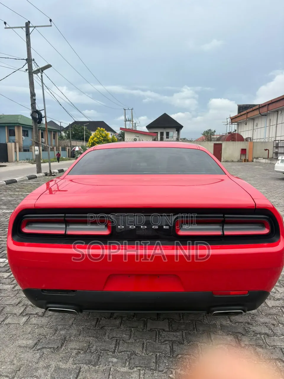 Dodge Challenger 2018 Red