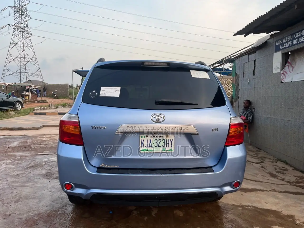 Toyota Highlander 2008 Blue