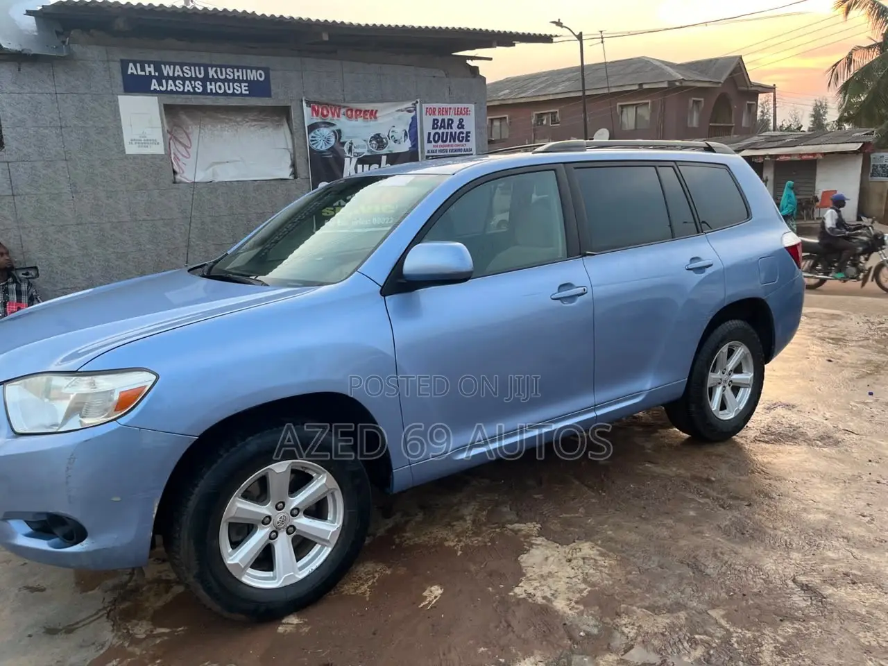 Toyota Highlander 2008 Blue