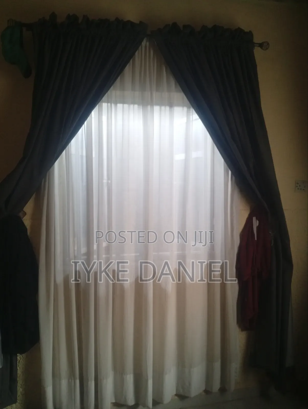 Curtains 2 Windows,1 Door