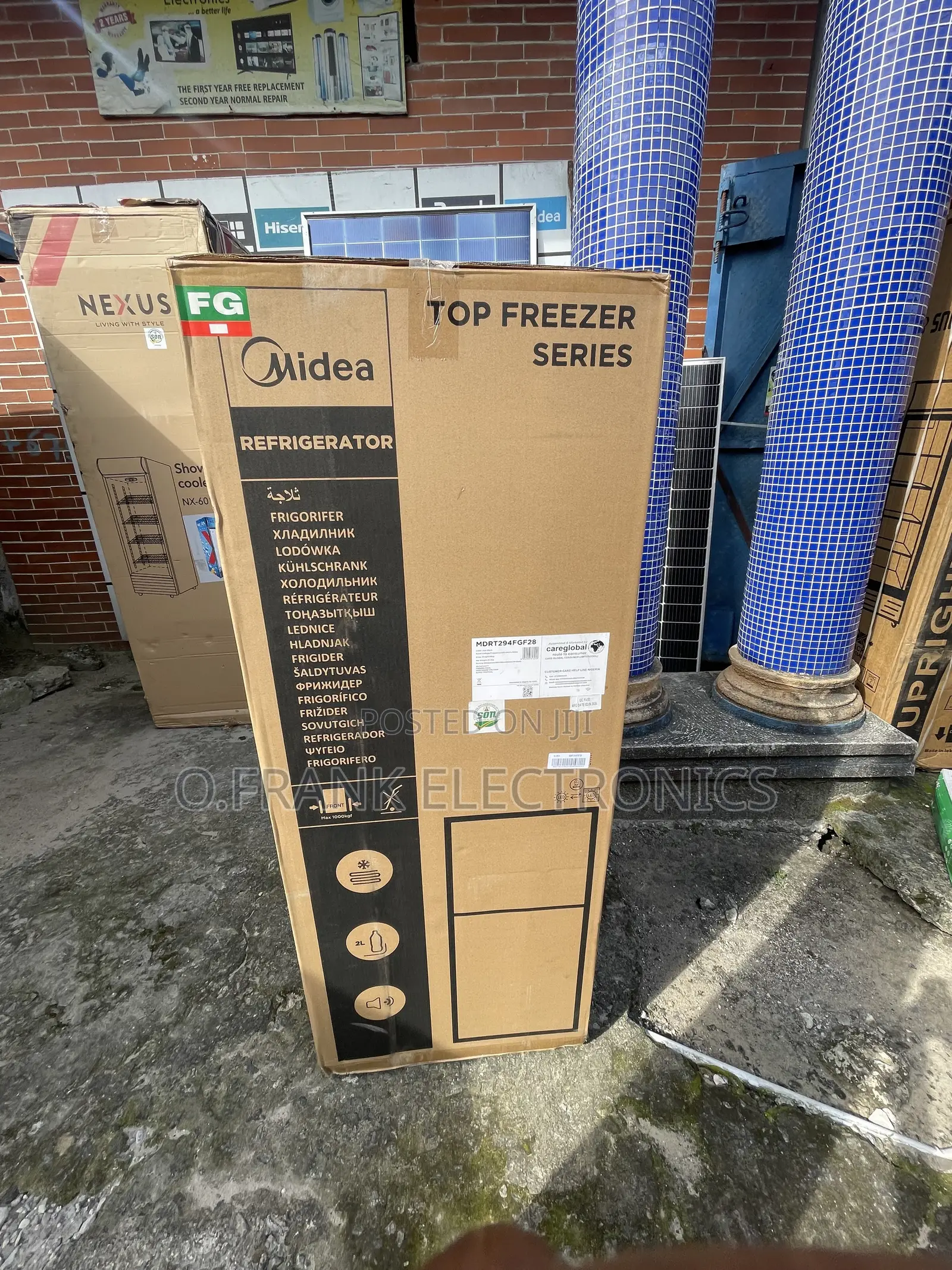Midea Inverter Fridge 207L