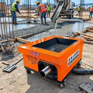Portable Electric Screw Mini Concrete / Mortar Pump,