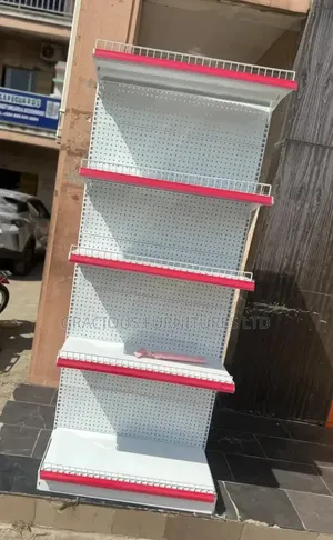 Single-Sided Supermarket Gondola Shelf