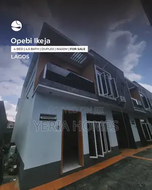 4bdrm Duplex in Opebi for sale