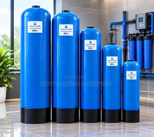 FRP Water Treatment Pressure Vessel (Blue Fiberglass Filter Tank)