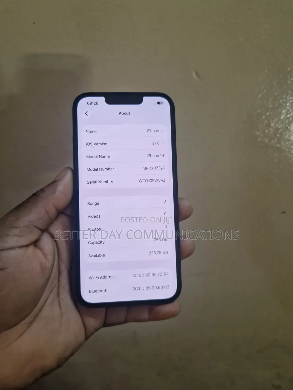 Apple iPhone 14 256 GB Black