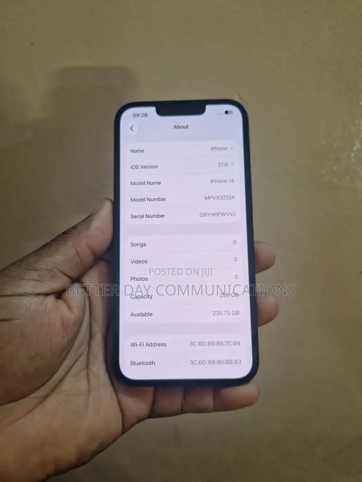 Apple iPhone 14 256 GB Black
