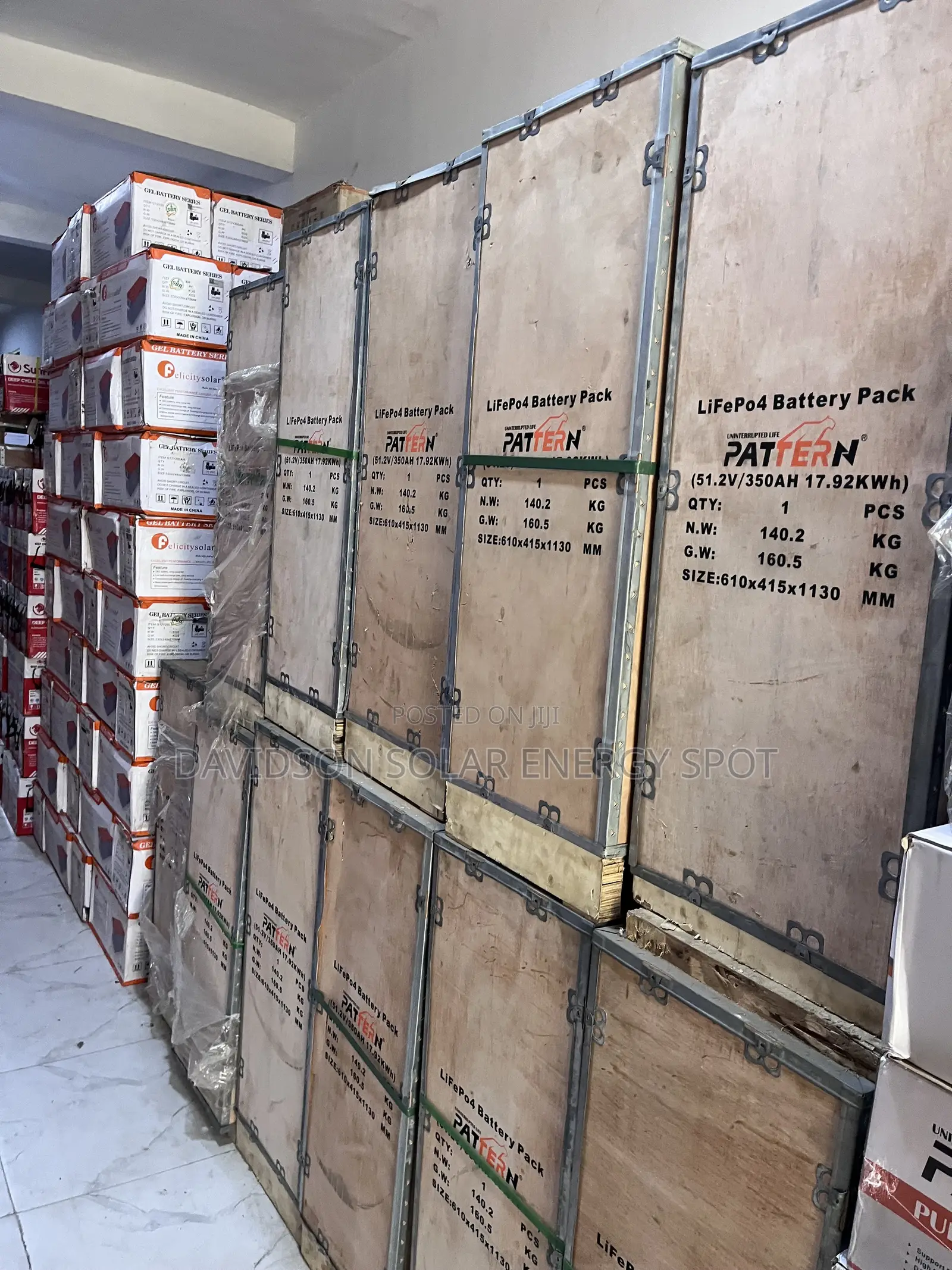 17.5kwh Pattern Solar Lithium Ion Battery