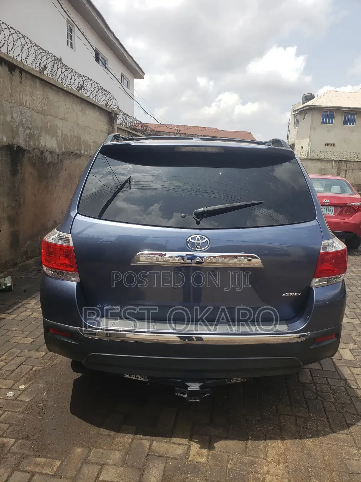 Toyota Highlander 2012 Blue