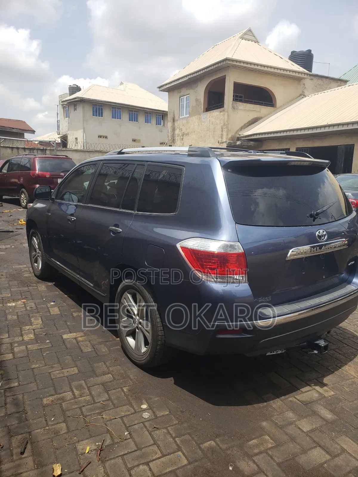 Toyota Highlander 2012 Blue
