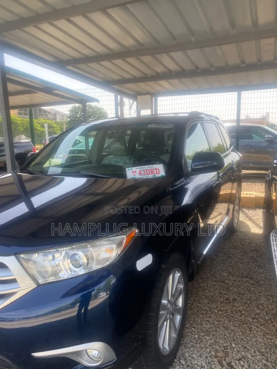 Toyota Highlander 2013 Blue
