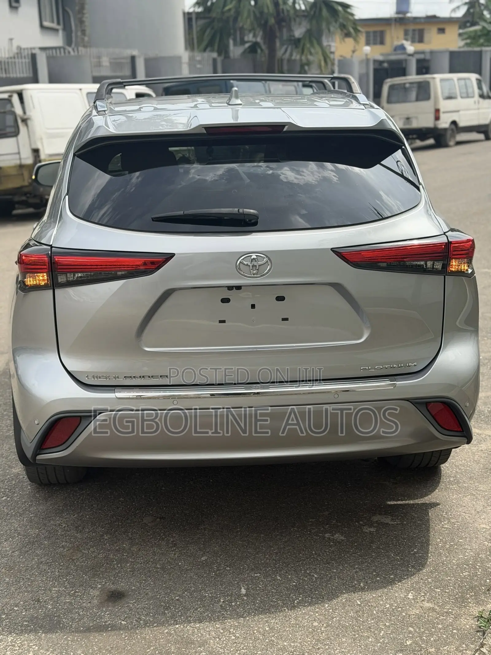 Toyota Highlander Platinum 2021 Silver