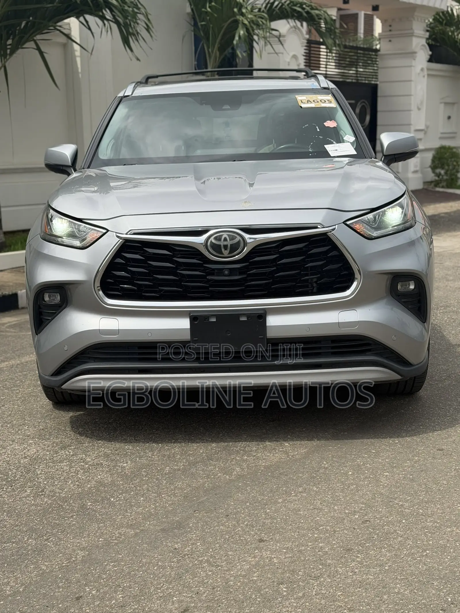 Toyota Highlander Platinum 2021 Silver