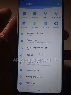 Tecno Camon 12 Air 32 GB Blue