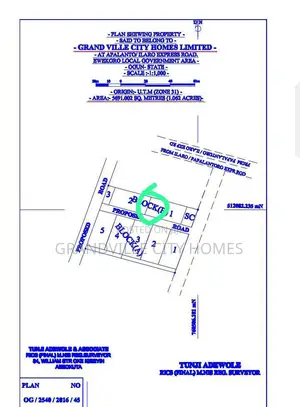 Half Plot Land Ilaro 250sqm N2M All Inclusive - Free Docs