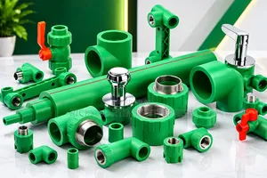 Premium Green PPR Pipes and Plumbing Fittings