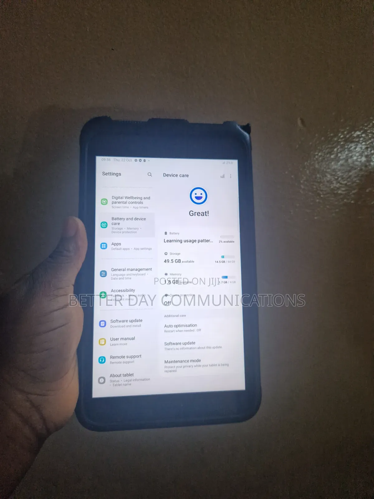 Samsung Galaxy Tab Active3 64 GB Black