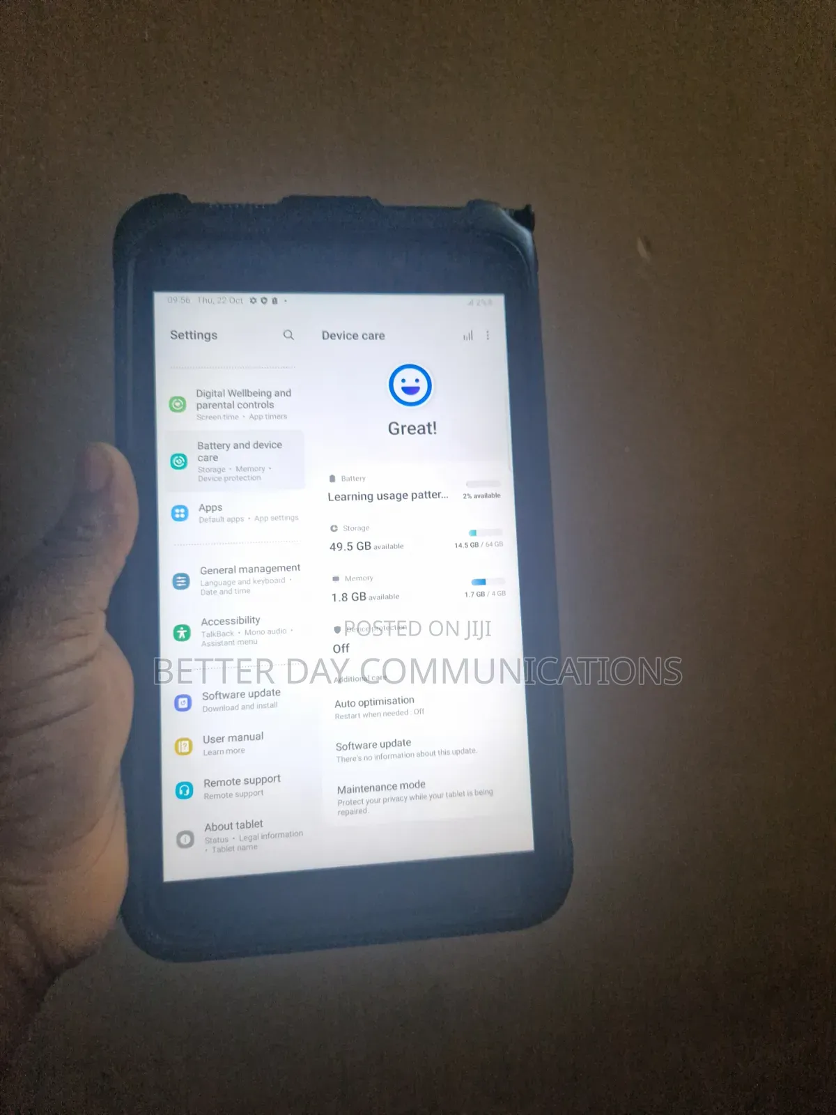 Samsung Galaxy Tab Active3 64 GB Black