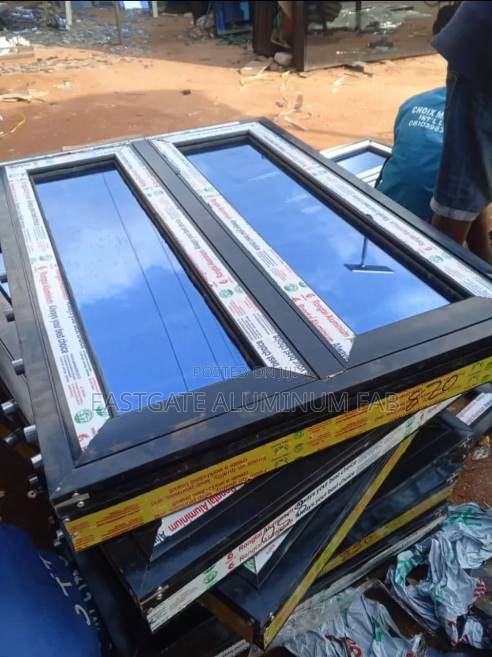 Black Casement Window
