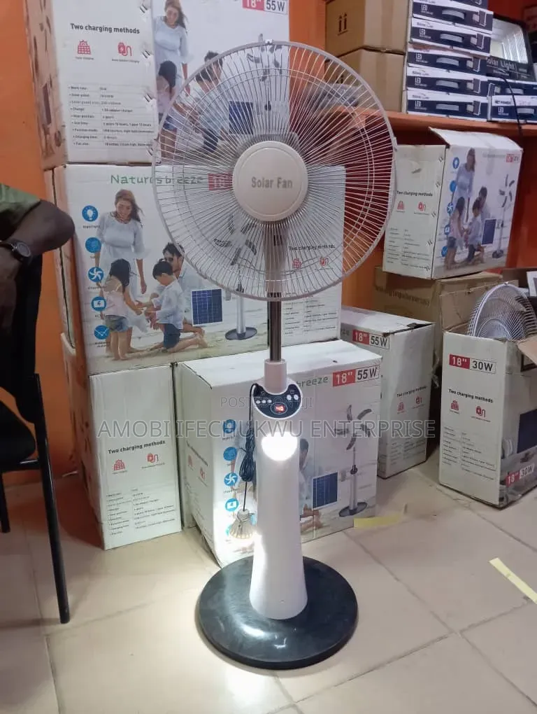 16"inches Solar Fan