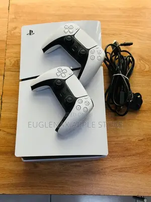 Awoof UK PS5 Slim 1TB Standard Disc Edition 2 Pad and 10 Latest Games