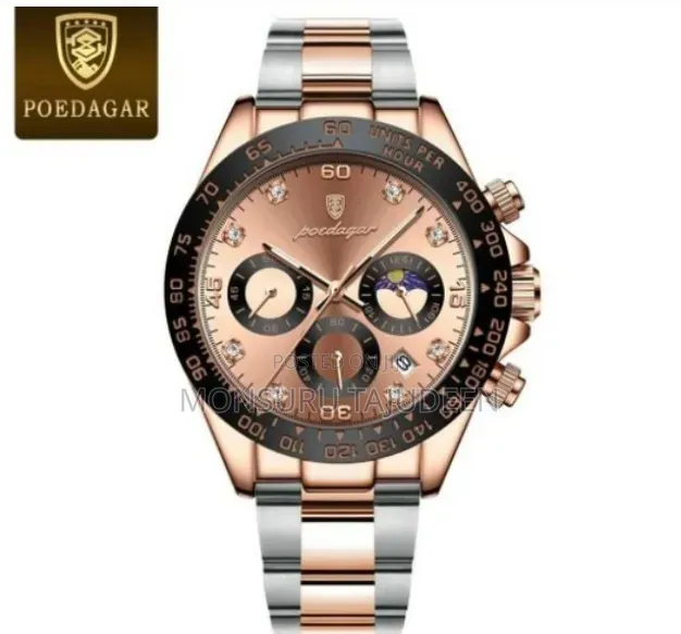 Men Poedagar Wrist Watch
