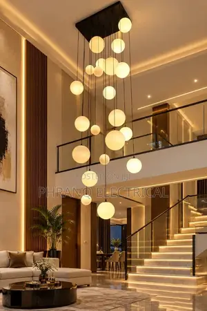 Stair Long Chandelier Light