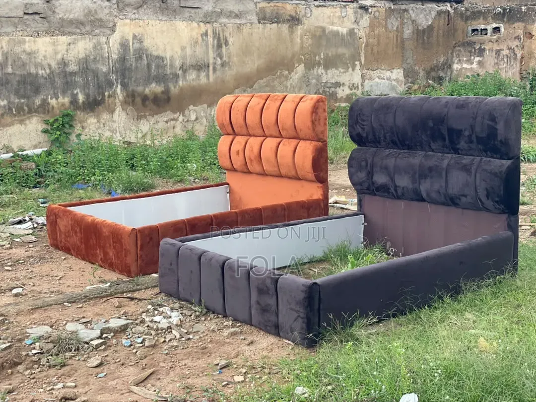 Brown Bed Frame 4 and Half by 6