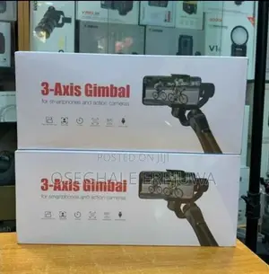 3-Axis Gimbals for Smartphones and Action Cameras