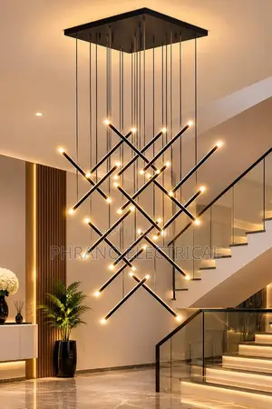Nordic Led Chandelier Lamps for Room Staircase Living Room