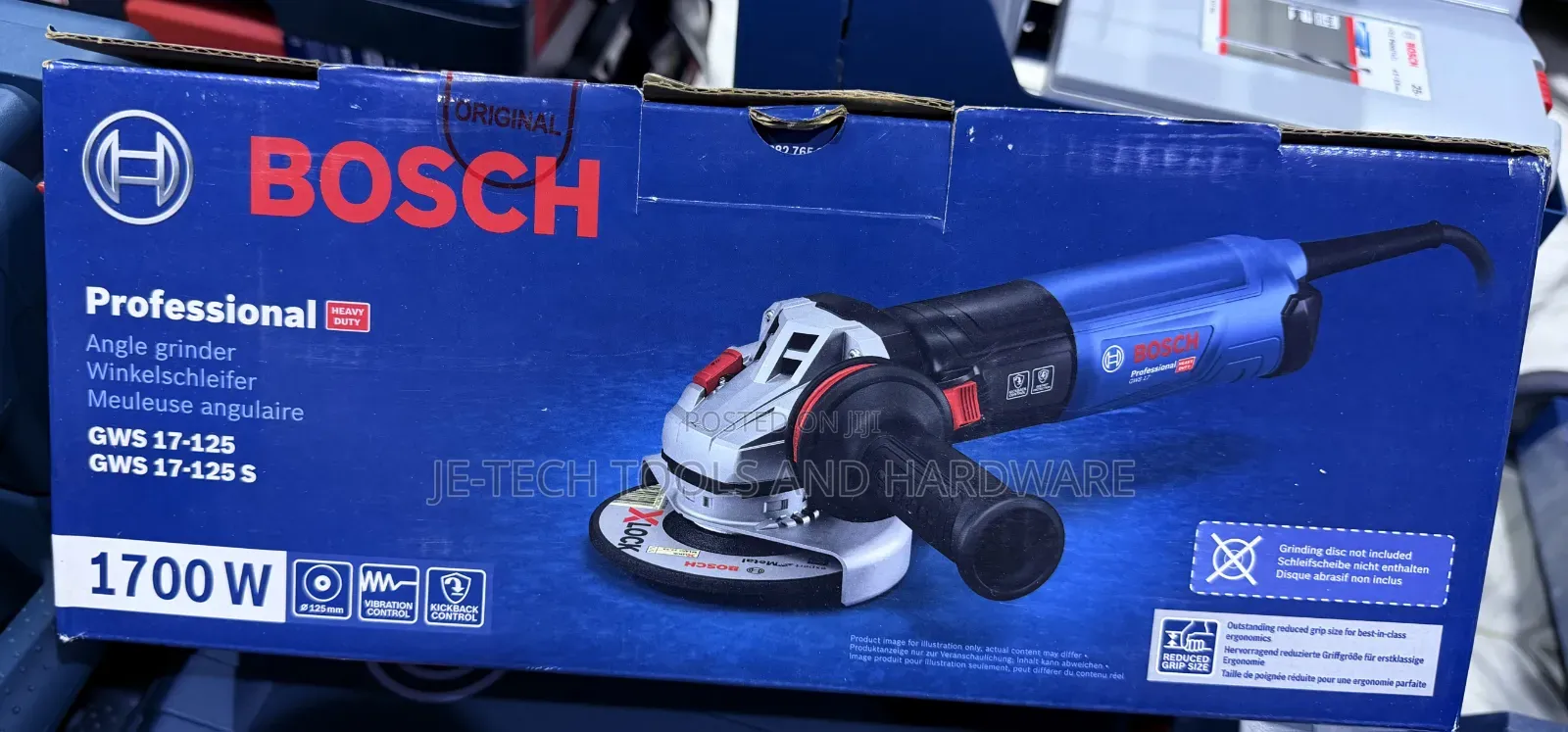 GWS 17-125 Professional Corded Angle Grinder