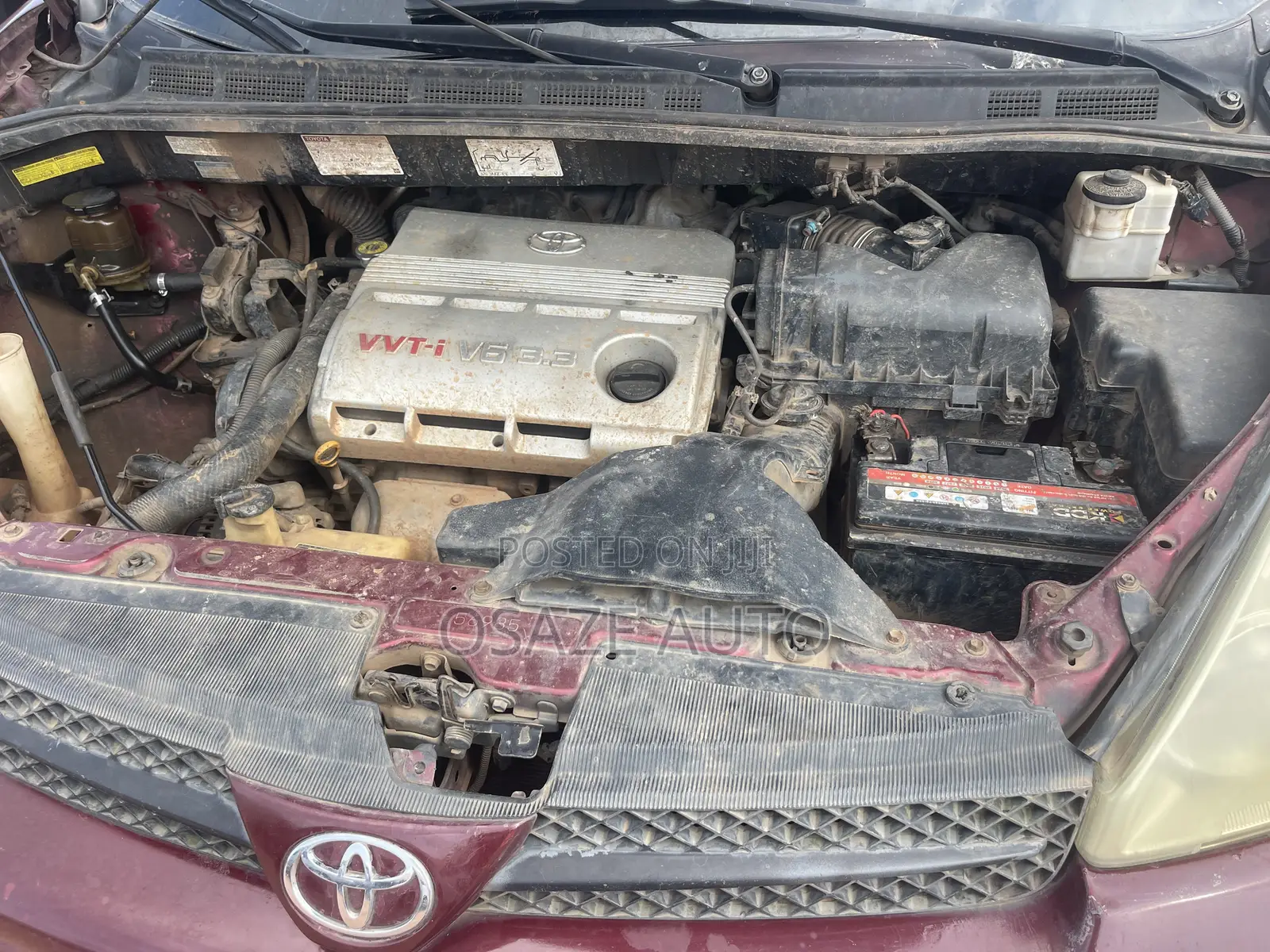 Toyota Sienna 2006 Red