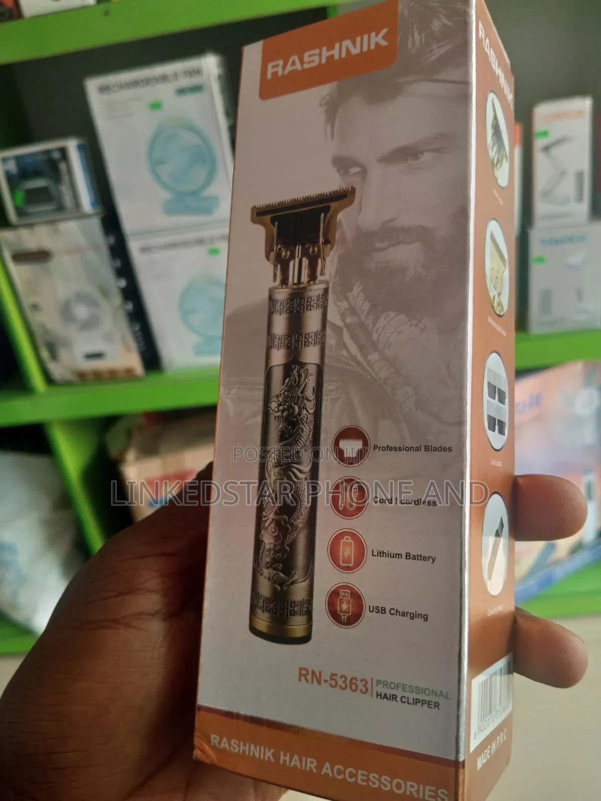 Professional Hair Clipper and Beard Trimmer