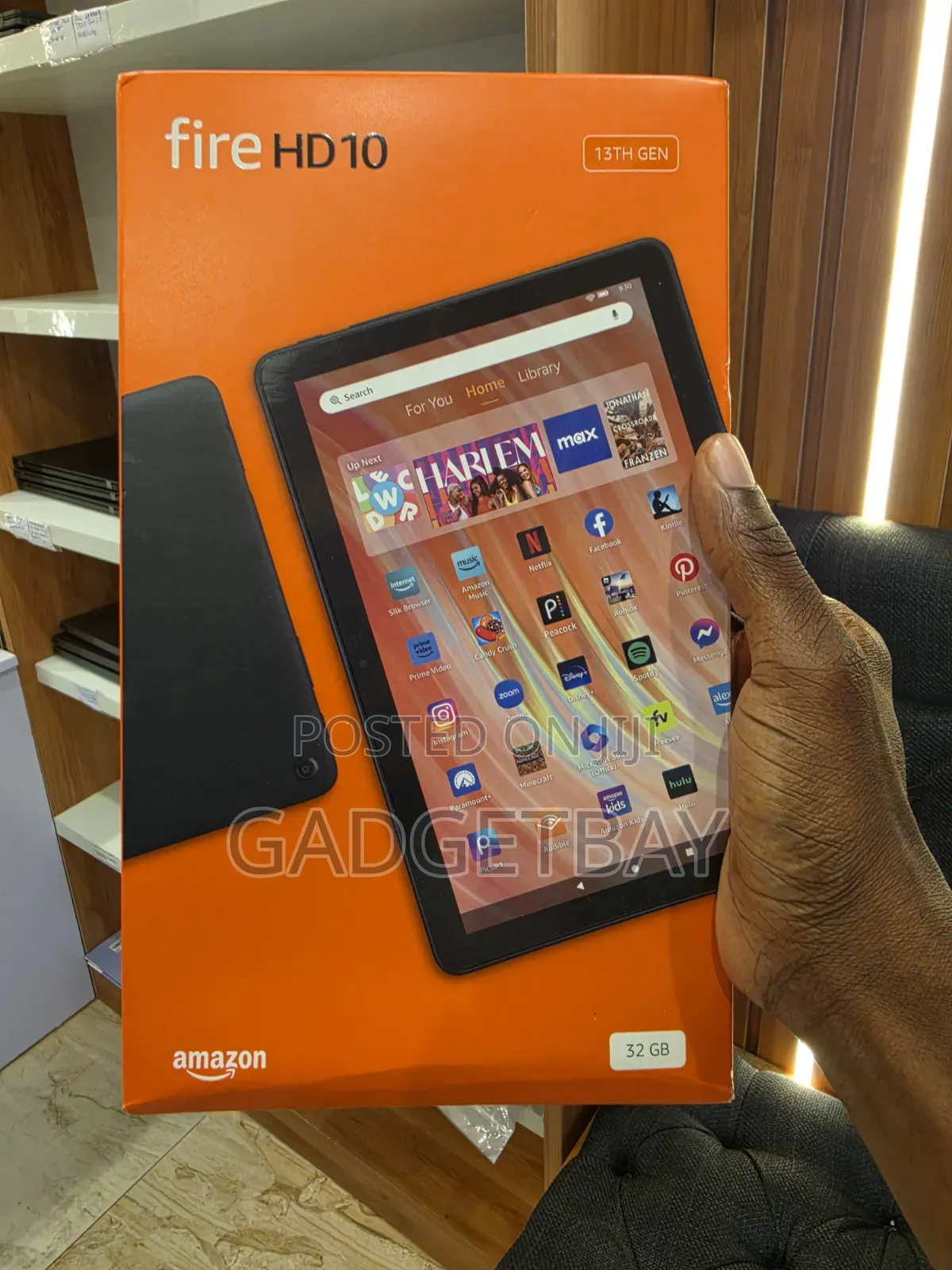 New Amazon Fire HD 10 64 GB Blue