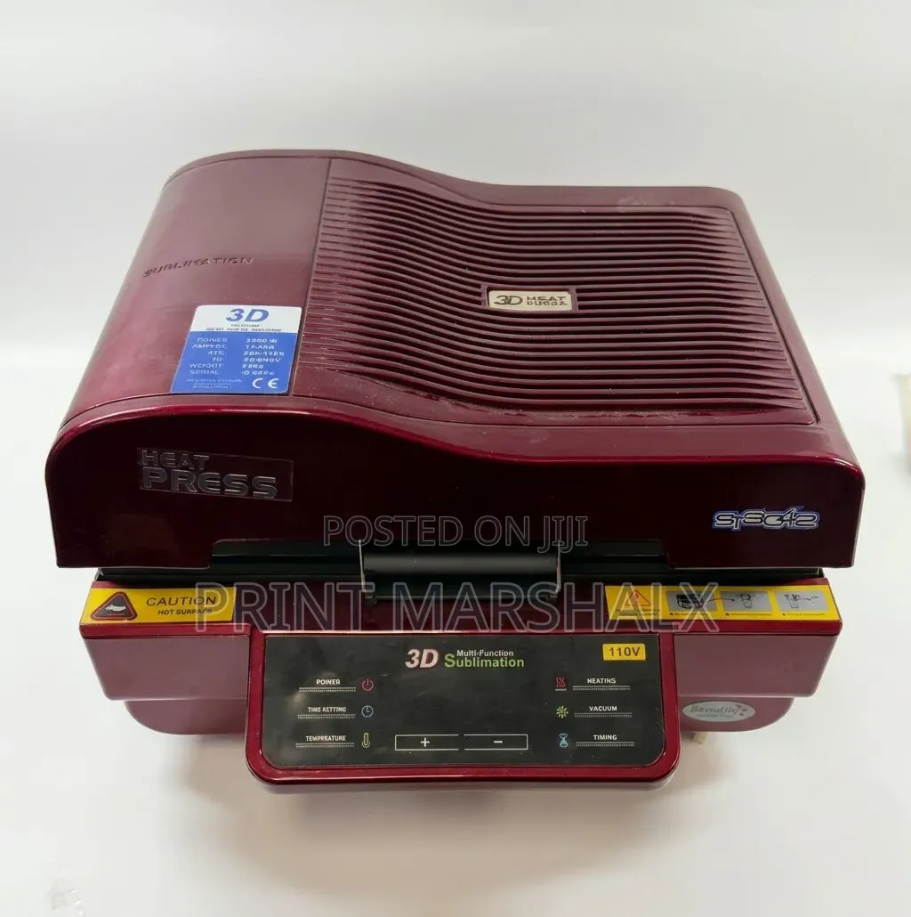 3D Vacuum Sublimation Heat Press Machine