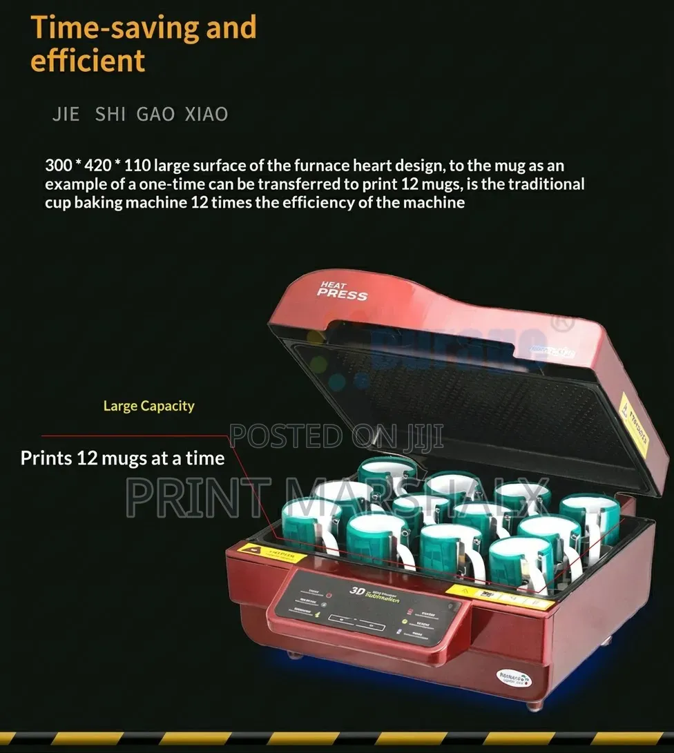 3D Vacuum Sublimation Heat Press Machine