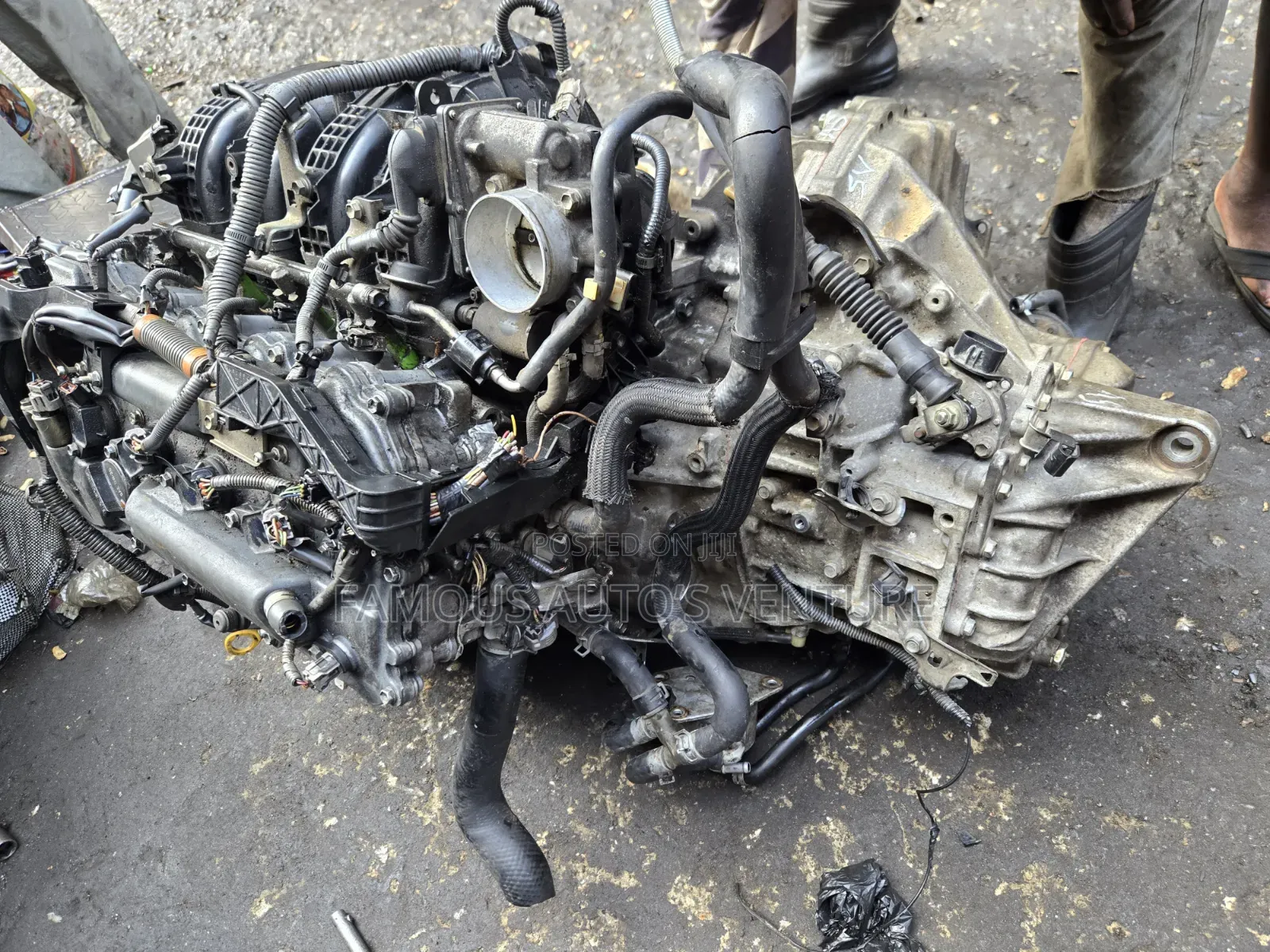 Toyota 2AR Engine and Transmission
